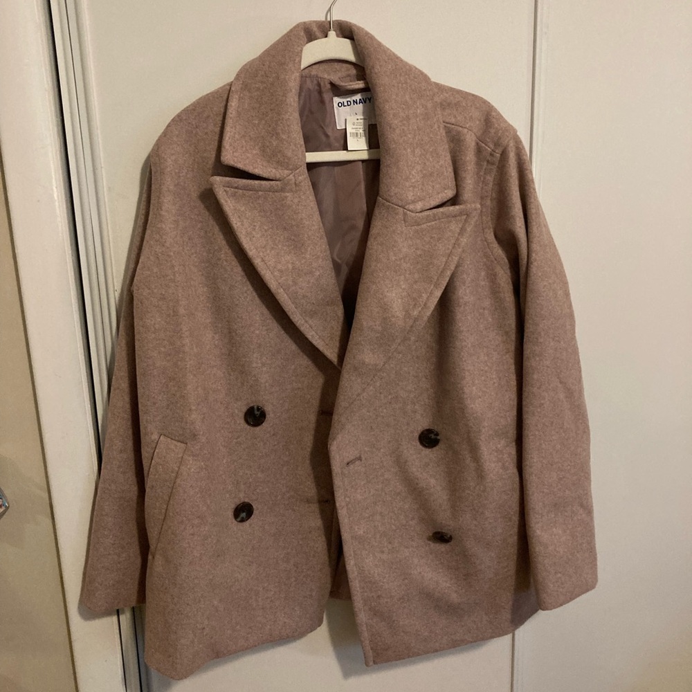 Old Navy Blush Pink Peacoat